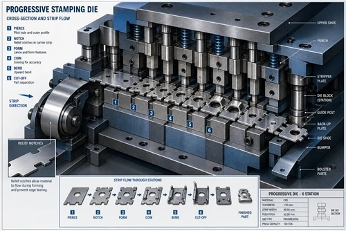 Stamping Die Design Bypass Notches Purpose: What Most Toolmakers Miss
